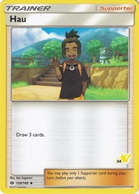 Hau - Pikachu 54