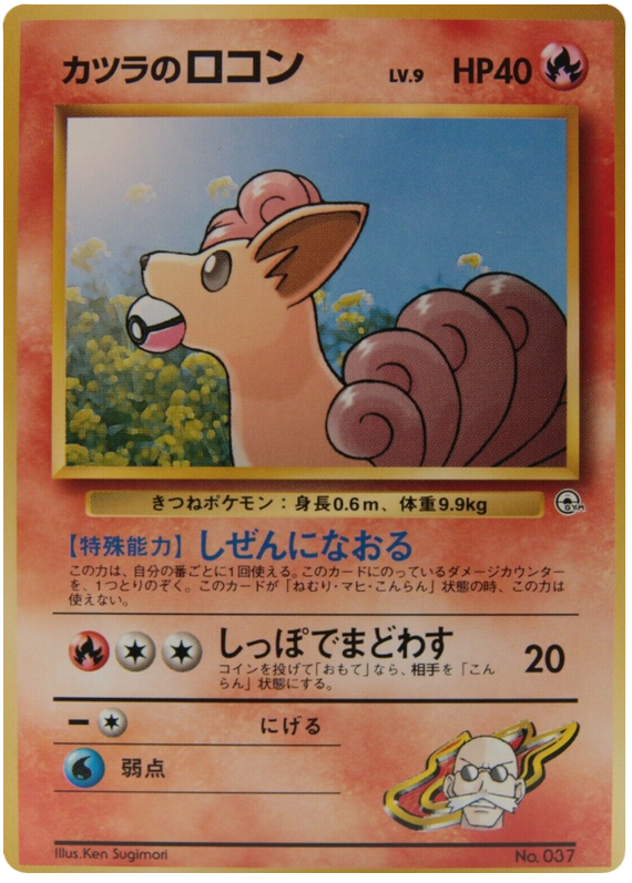 カツラのロコン