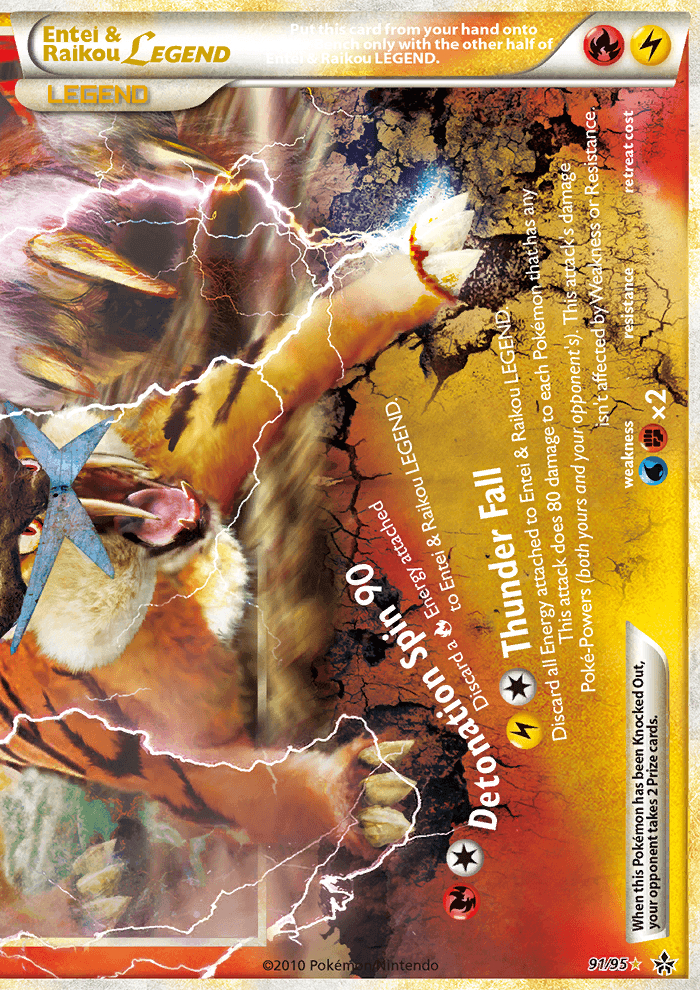 Entei & Raikou LEGEND