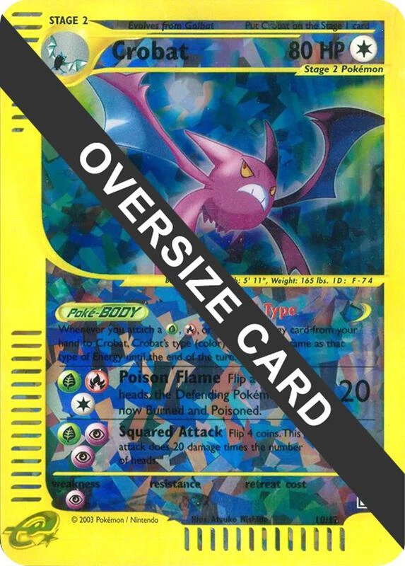 Crobat - 10/12 (Box Topper)