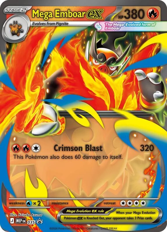 Mega Emboar ex