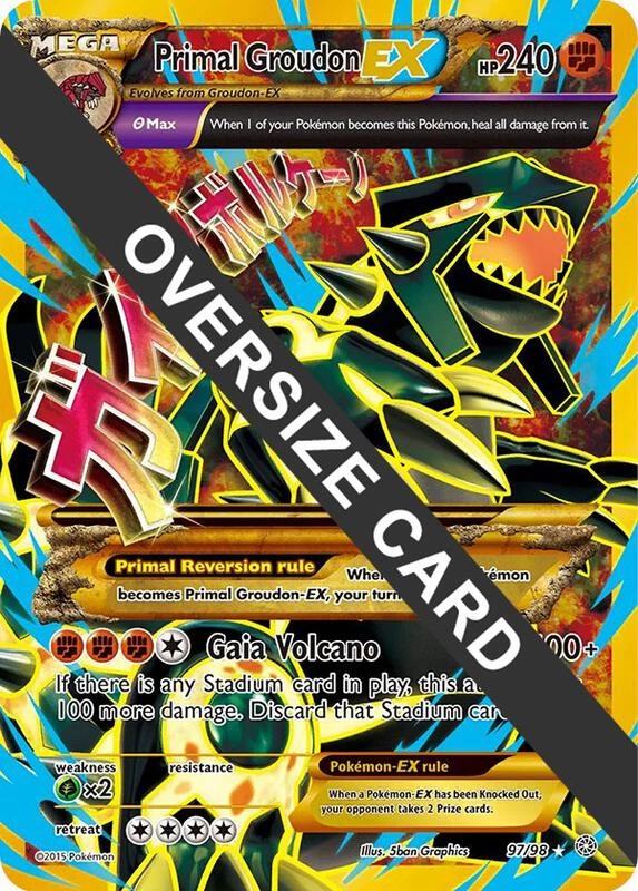 Primal Groudon EX - 97/98