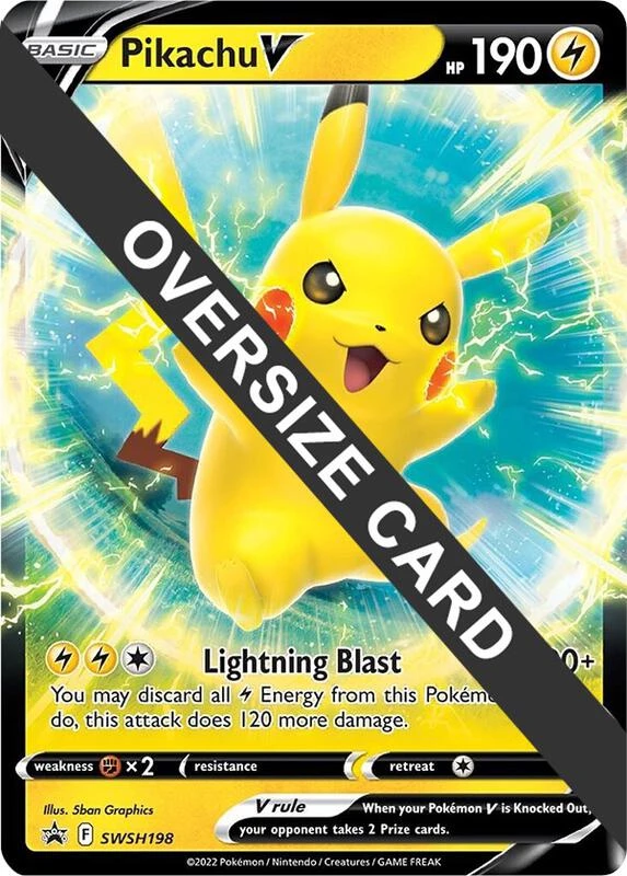 Pikachu V - SWSH198