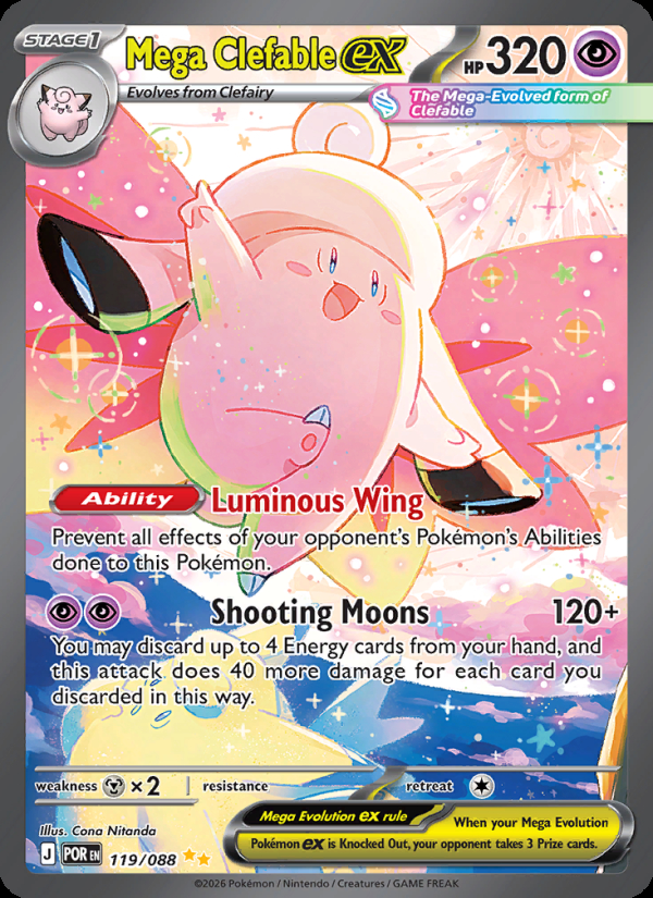 Mega Clefable ex