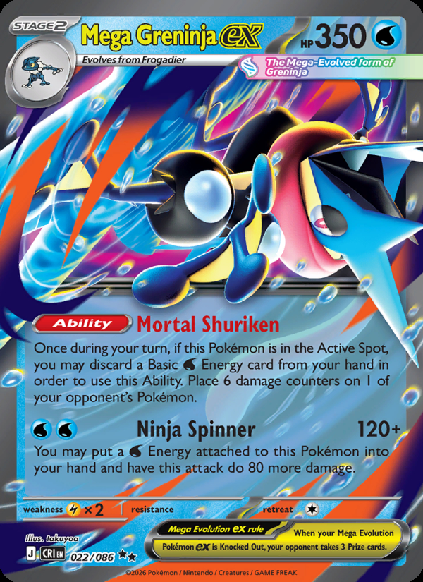 Mega Greninja ex