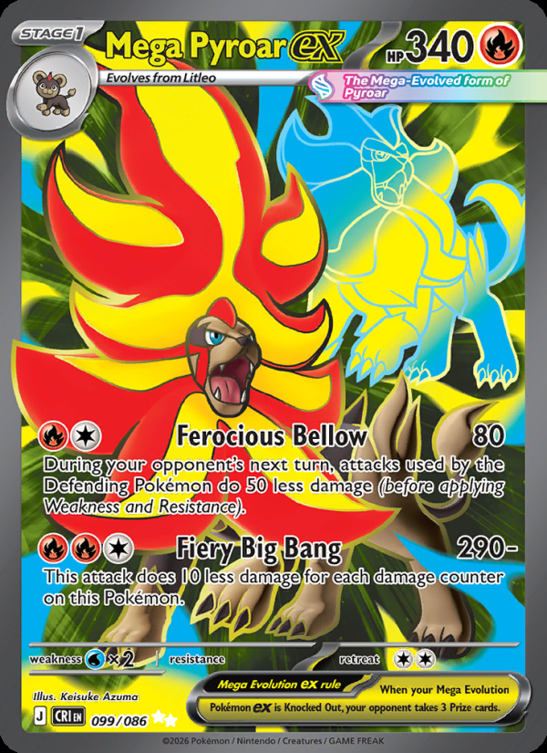 Mega Pyroar ex