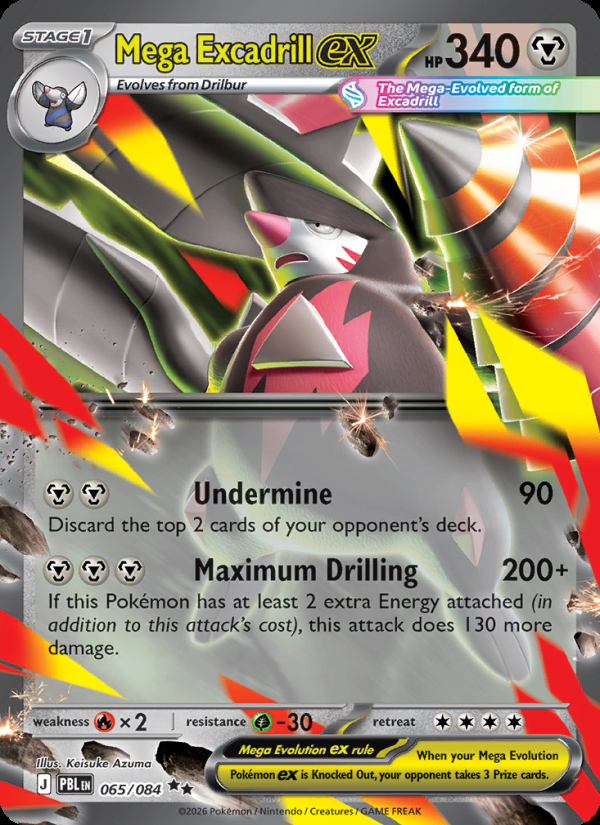 Mega Excadrill ex