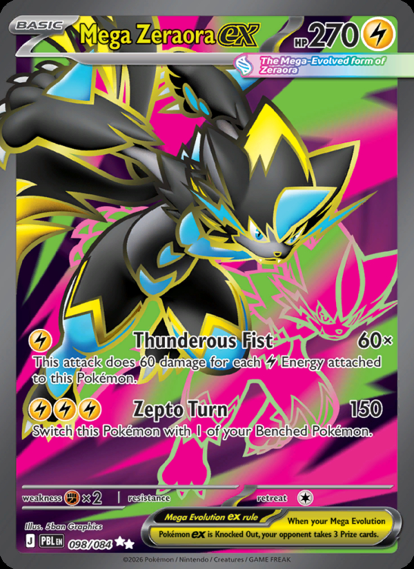 Mega Zeraora ex