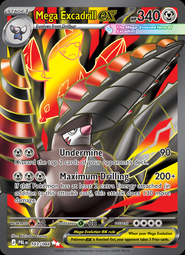 Mega Excadrill ex