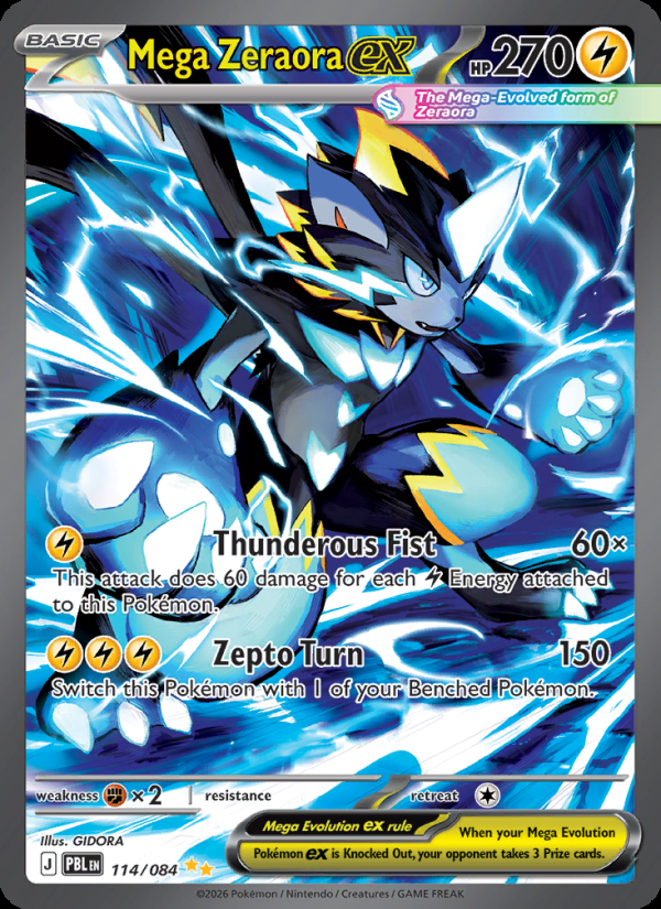 Mega Zeraora ex