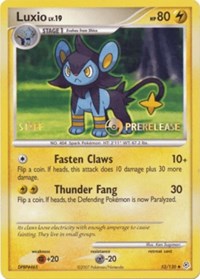 Luxio - 52/130 (Prerelease) [Staff]