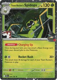 Team Rocket's Spidops (Cosmos Holo)