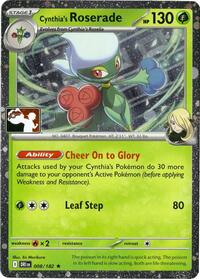Cynthia's Roserade (Cosmos Holo)