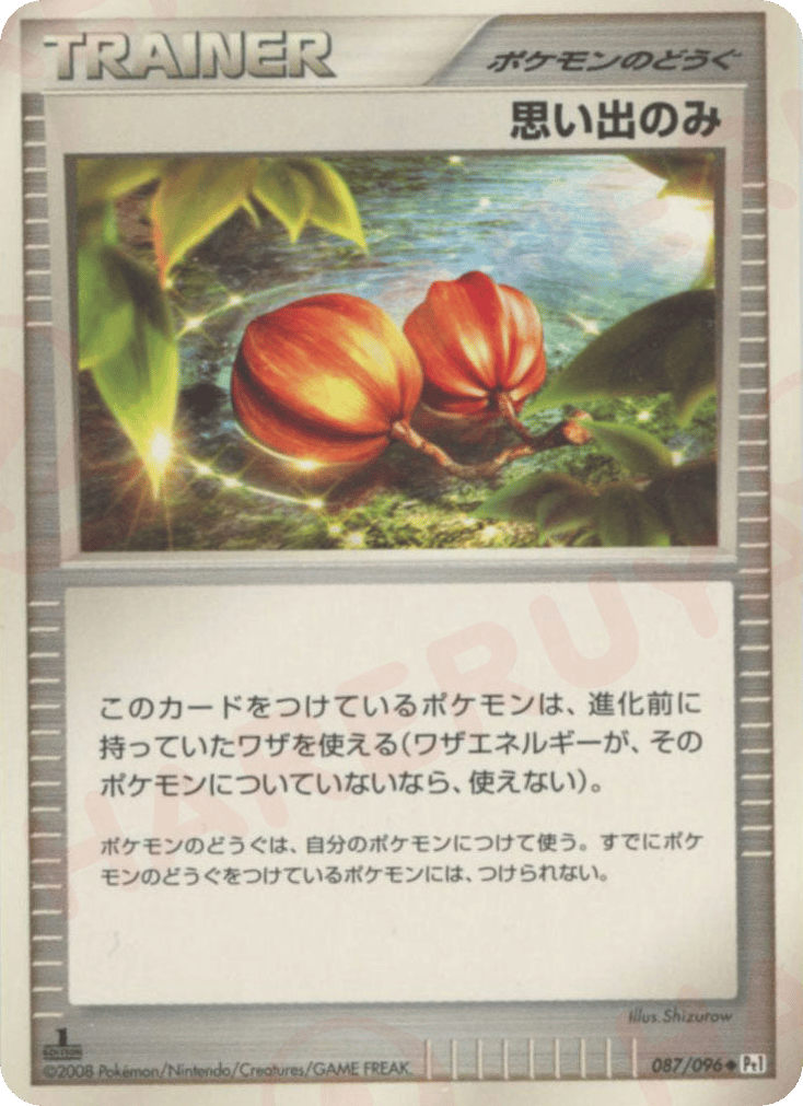 思い出のみ