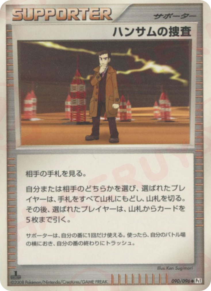 ハンサムの捜査