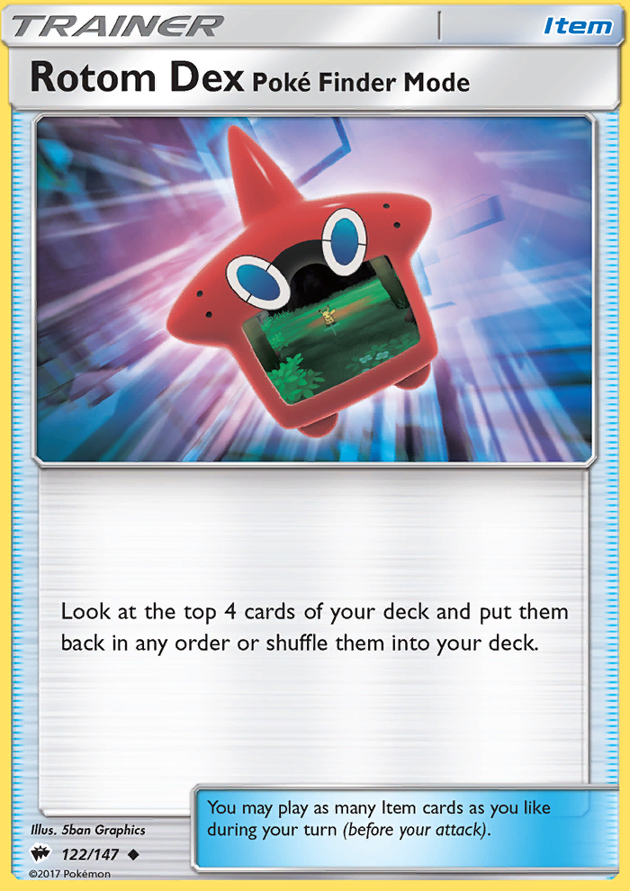 Rotom Dex—Poké Finder Mode