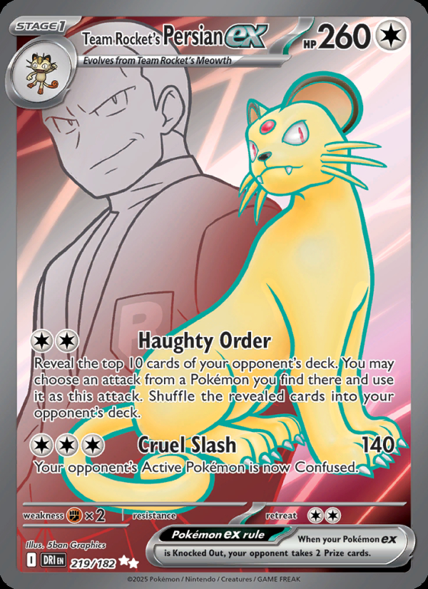 Team Rocket's Persian ex