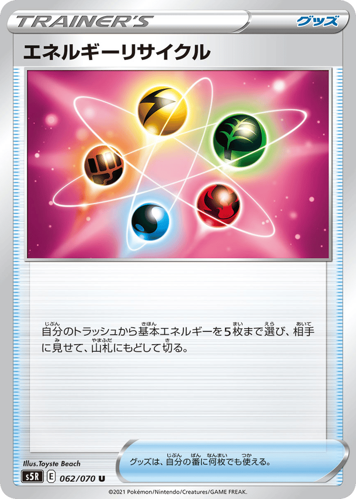 エネルギーリサイクル