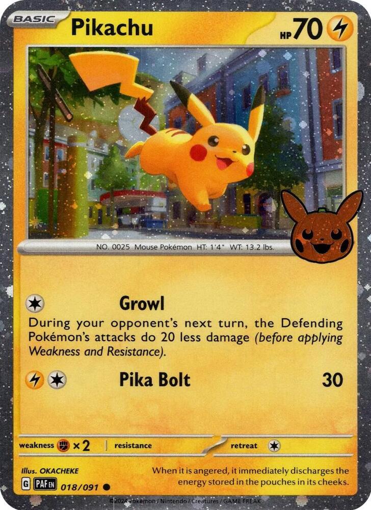 Pikachu (Cosmos Holo)