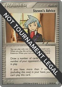 Steven's Advice