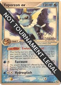 Vaporeon ex