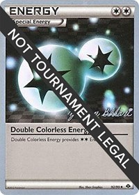 Double Colorless Energy