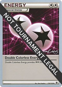 Double Colorless Energy