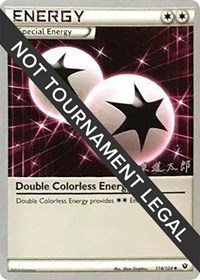 Double Colorless Energy