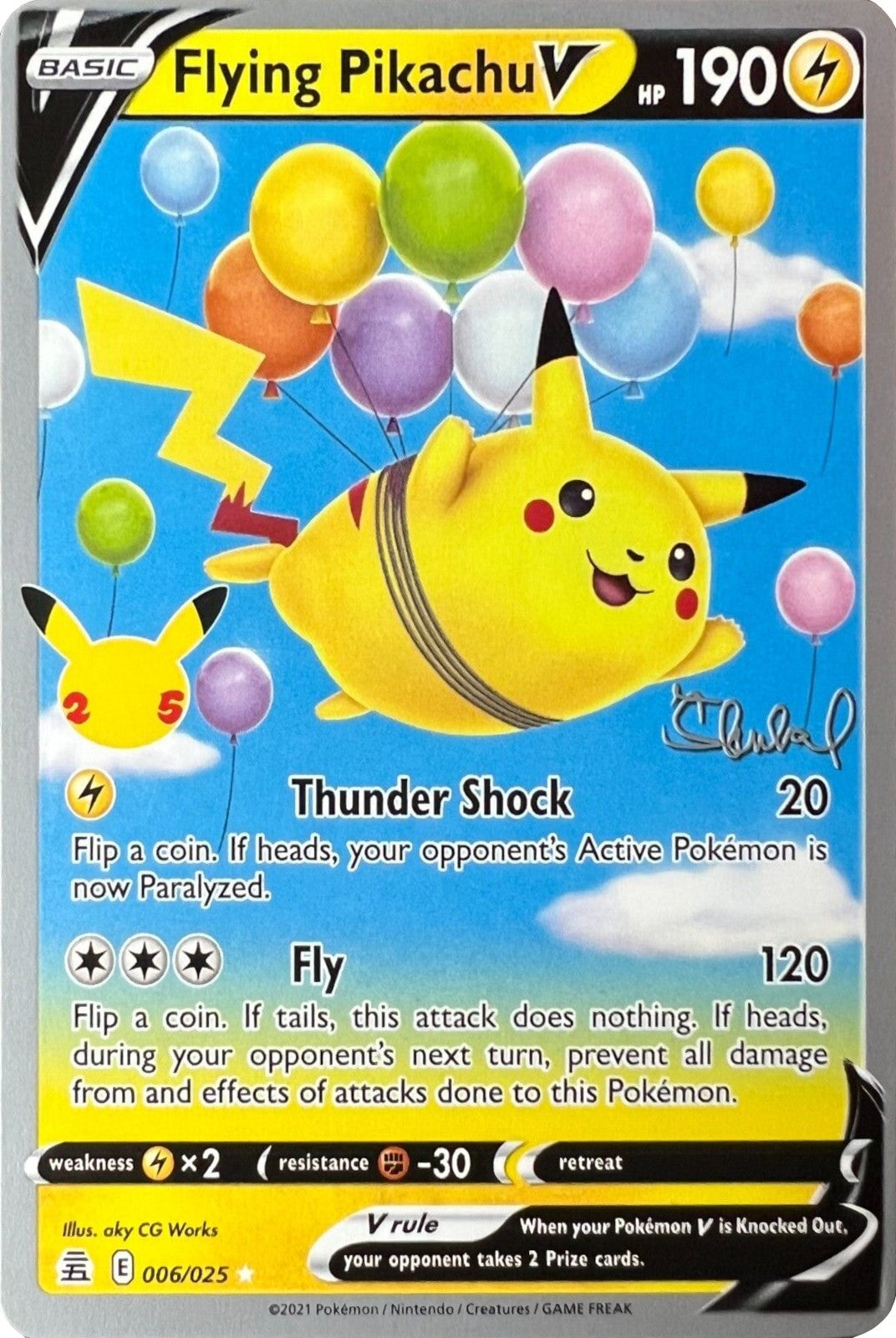 Flying Pikachu V