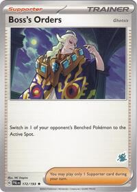 Boss's Orders - Darkrai Deck
