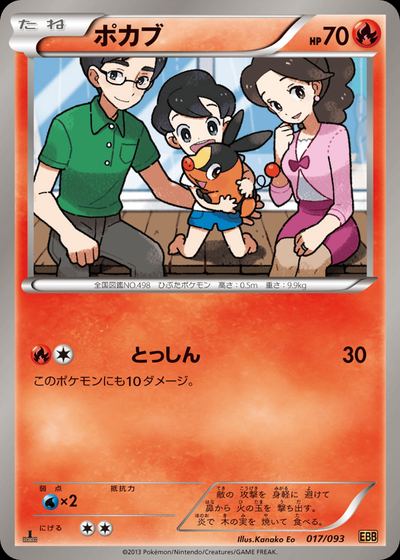 Tepig (Mirror Holo)