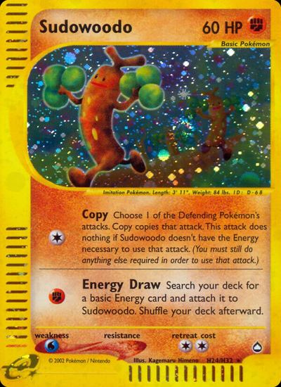 Sudowoodo