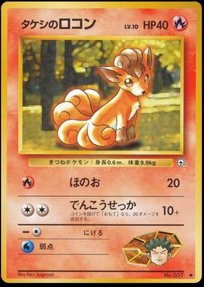 タケシのロコン