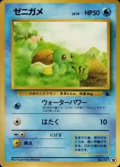 ゼニガメ