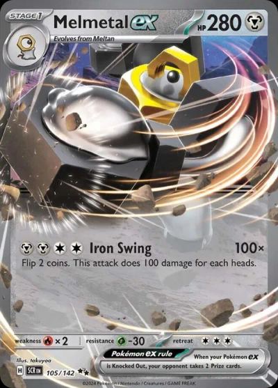 Melmetal ex (Stellar Crown Stamped)
