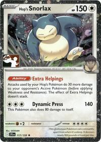 Hop's Snorlax (Cosmos Holo)