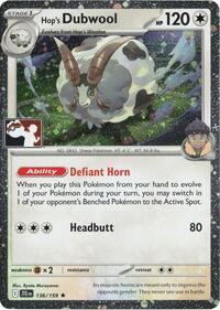 Hop's Dubwool (Cosmos Holo)