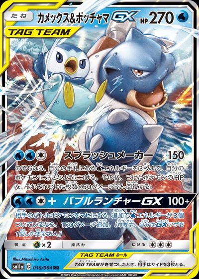 カメックス&ポッチャマGX