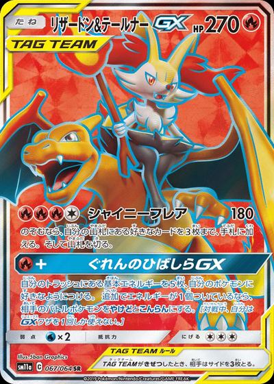 リザードン&テールナーGX