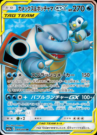 カメックス&ポッチャマGX