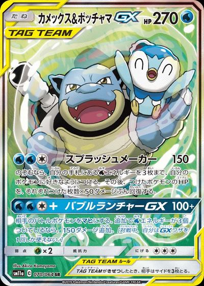 カメックス&ポッチャマGX