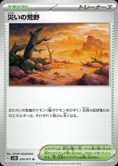 災いの荒野