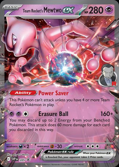 Team Rocket's Mewtwo ex