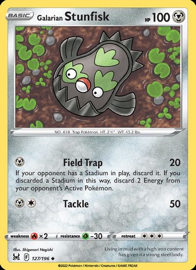 Galarian Stunfisk
