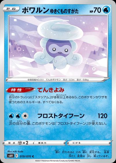 Castform Snowy Form