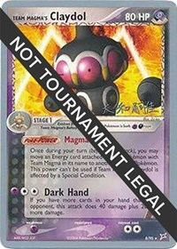Team Magma's Claydol