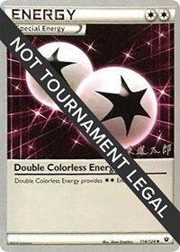 Double Colorless Energy