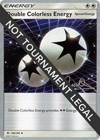 Double Colorless Energy