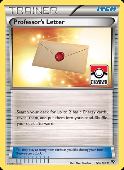 Professor's Letter