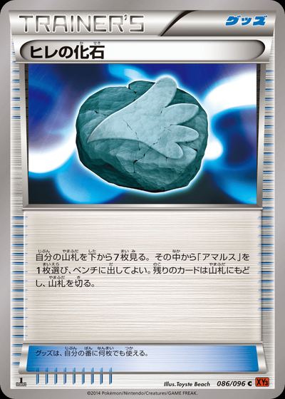 ヒレの化石